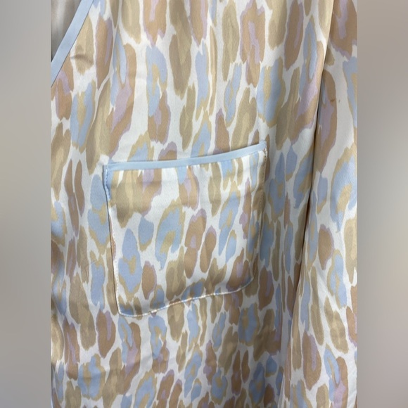 Summersalt Pajama Top Lightweight Sleepwear Relaxed Long Sleeve Button up sz XL - Picture 7 of 10